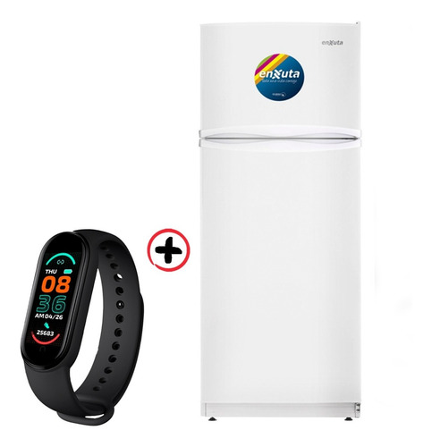 Imagen 1 de 3 de Refrigerador Enxuta Renx24280fhw Gtia Oficial + Smartwatch