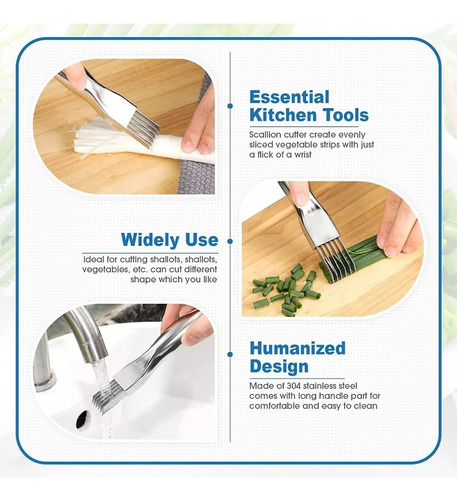 Imagen 5 de 6 de Set De Protectores Anticorte De Acero Inoxidable Para Cocina