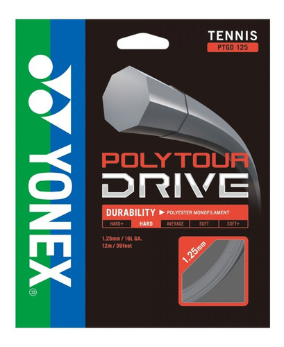 Set Cuerdas Yonex Polytour Drive 12mts