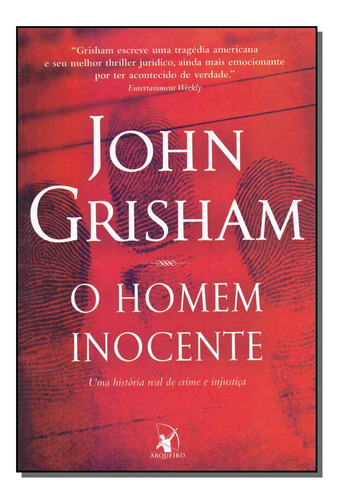 Libro Homem Inocente O De Grisham John Arqueiro - Sp