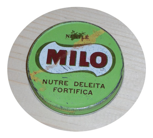 Chocolate Milo Tapa De Frasco Vintage