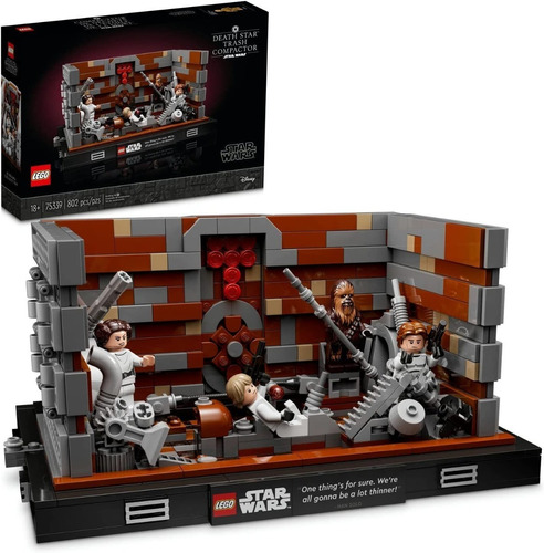 Lego Star Wars Compactador De Basura Estrella Muerte #75339