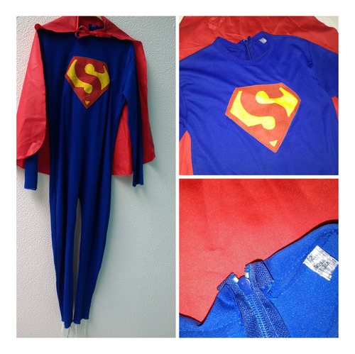 Disfraz De Superman Niño Talla 12