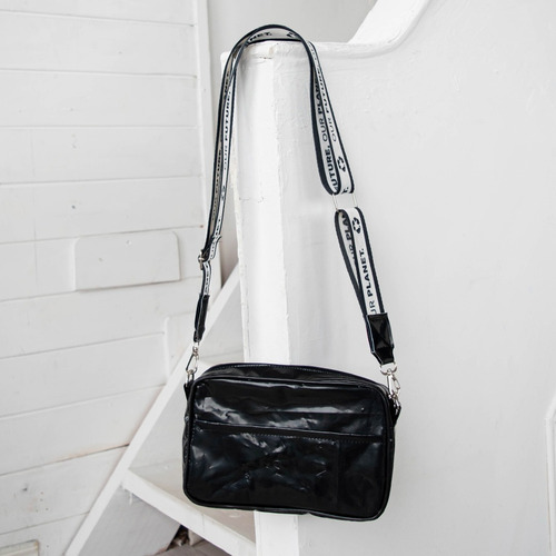 Imagen 4 de 10 de Bandolera Mini Bag Cartera De Mujer Ecologica Impermeable