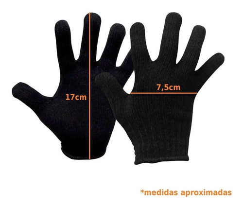 Imagem 3 de 3 de Luva De Frio Elastano Serve Desde Infanto Juvenil A Adulto M