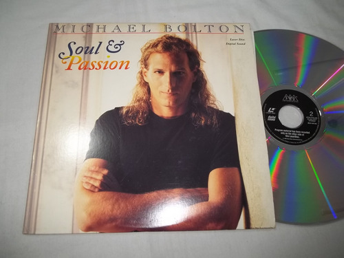 Ld Laserdisc - Michael Bolton - Soul Passion