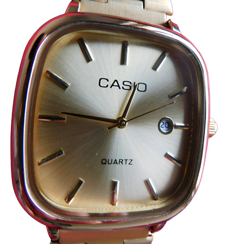 #casio Lindo Relógio Mov't 3298 Made In Japan Sem Uso Leia Dourado Dourado Dourado (Usado)