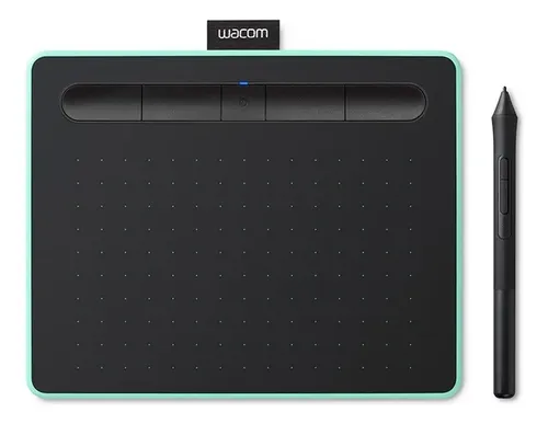 Mesa Digitalizadora Wacom Intuos Ctl4100w, Pequena, Bluetooth, Pistache