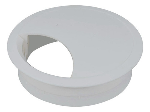 Passa Fio Cabo Mesa Computador Ø 46mm 20 Un Cinza R397
