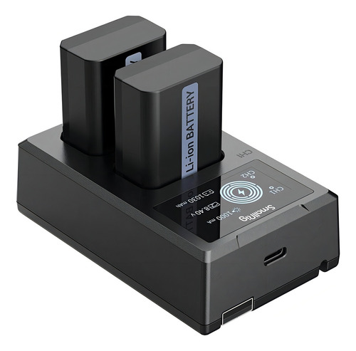 Kit Smallrig 3818, 2 baterías Np-Fw50 y cargador doble