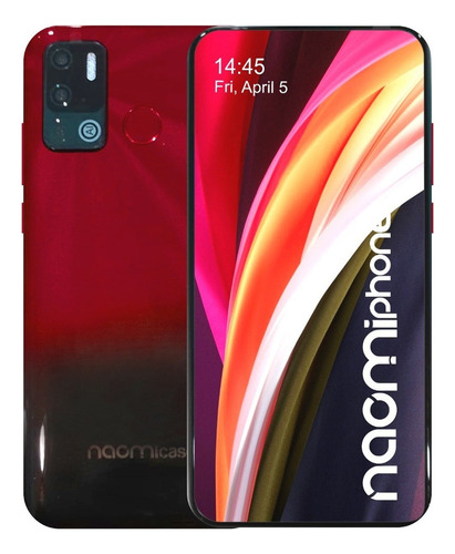 NaomiPhone Siro Rojo Pantalla 6.2 Pulgadas Infinity V