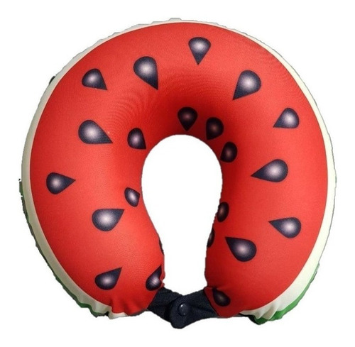 Cuello De Viaje Viscoelastico Funda Desmontable Lavable Cuot