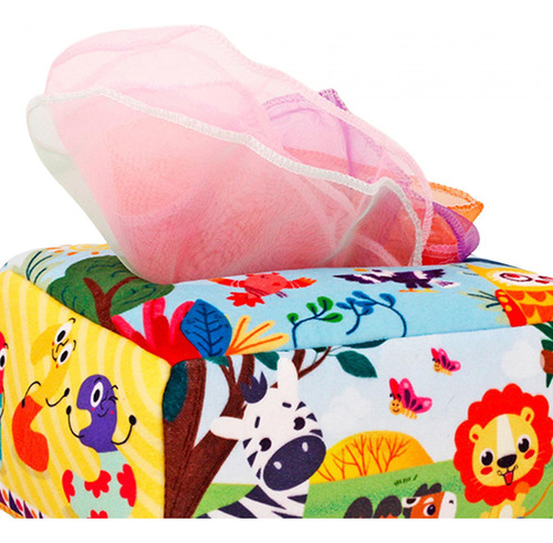 Tissue Box Soft High Contrast Toys Para Niños De 1 Estilo B
