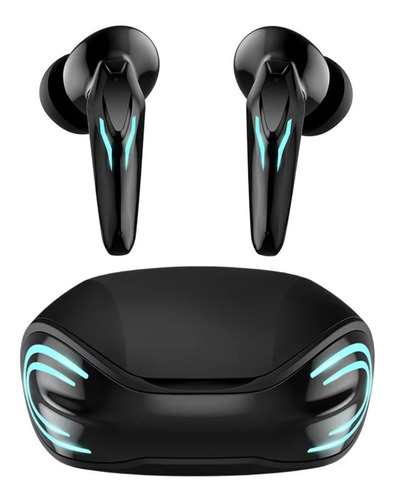 Audifonos Tws Gamer K68 Bluetooth 5.0 Negro Touch Led.