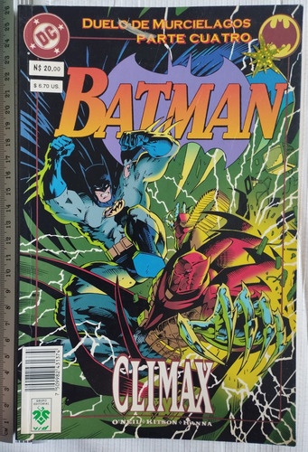 Duelo De Murciélagos Batman Dc Libro P (Usado)