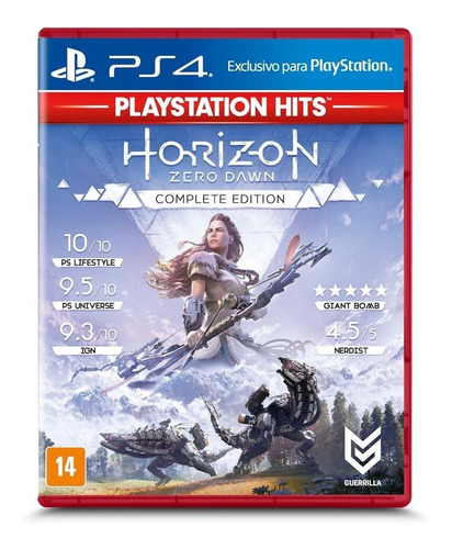 Horizon Zero Dawn Complete Hits Ps4 Playstation 4 Físico