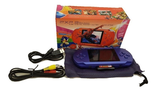 Consola Retro Portatil Pxp Sega 16 Bits +150 Juegos