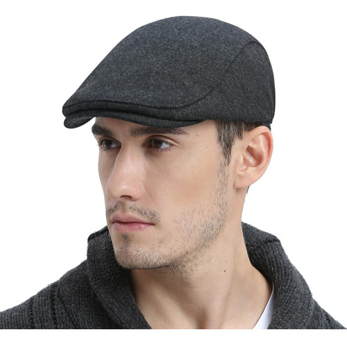 Feinion Gorra Plana De Mezcla De Lana Para Hombre Tweed News