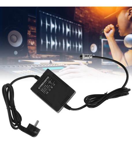 Adaptador De Fuente De Alimentación Mezclador 3 Pines 18v 1.