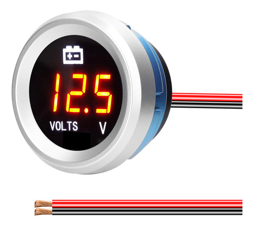 Voltímetro Digital Con Alarma Intermitente Detector De Volta