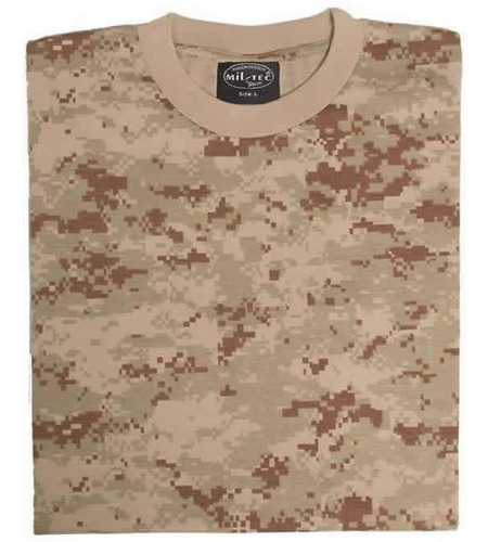 Camiseta Mil Tec Camuflada En Remate