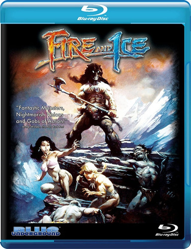 Hielo Y Fuego (fire And Ice) Blu Ray  Bd25 Latino