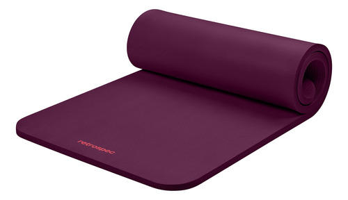 Retrospec Solana - Alfombrilla De Yoga De 1 Pulgada De Groso