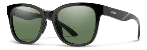 Smith Gafas De Sol Caper Negro/polarizado Gris Verde