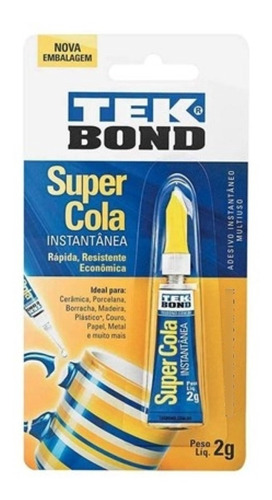 Super Cola Instantanea 2g Tekbond 10611000902