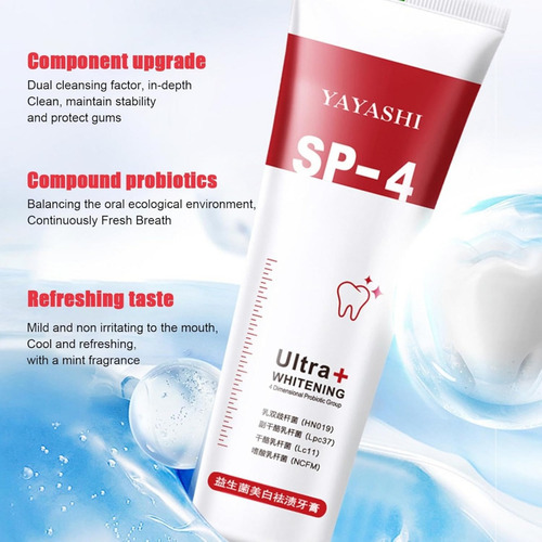 Fc - Pasta De Dientes Ultra Blanqueadora Sp-4, Pasta Dental