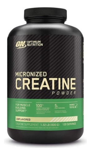 Creatina Micronizada On 600g Optimum Nutrition