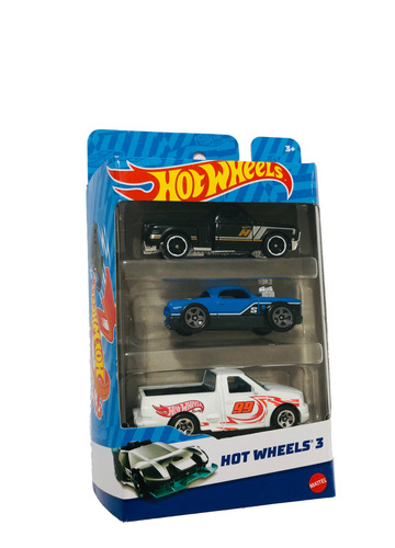 Pack Hot Wheels Por Tres Unidades - Mattel Escala 1/64