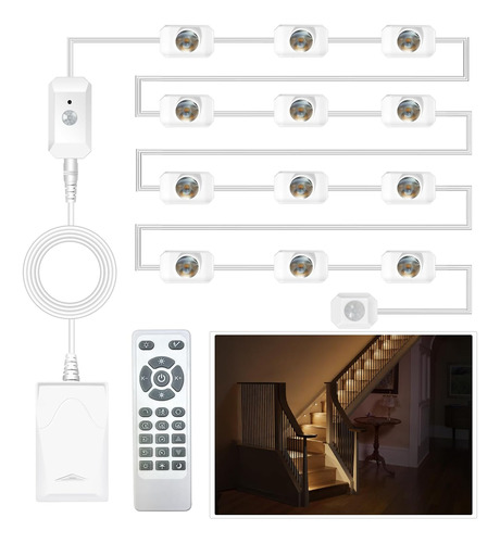 Ameistor Luces Inteligentes Para Escaleras Con Sensor De Mov