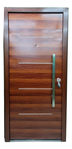 Puertas Blindadas 96cm Con Barral Cuadrado