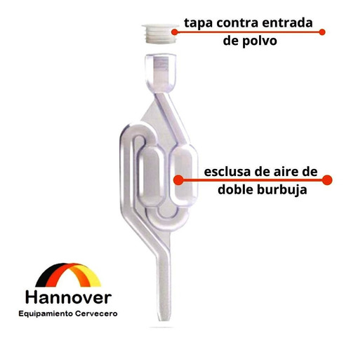 Airlock Para Cerveza Artesanal