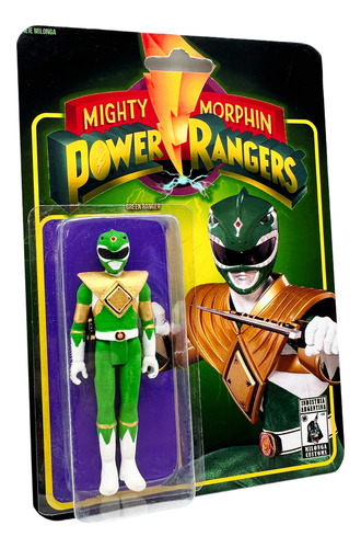 Power Ranger Verde Green Figura Muñeco Coleccion Tommy