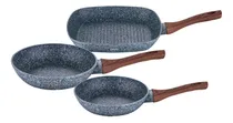 Comprar Jogo 3 Frigideiras Camadas Mármore Forest Berlinger Haus