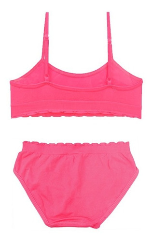 Conjunto Top Y Calzón Bikini Niñas Cn4080-11080