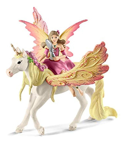 Schleich Hada Feya Con Pegaso Figurilla Unicornio Juguete