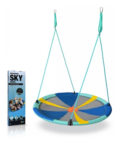 Hamaca Niños Redonda Circular Sky  127 Cm Slackers