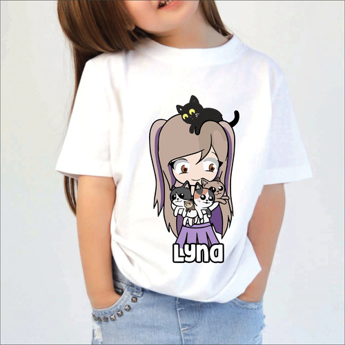 Remera Para Niñas De Lynita Lyna Vallejos