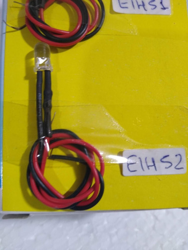 Nico 3 Leds De 5 Mm, Resistencia Y Cable Esc.todas (eih 52)