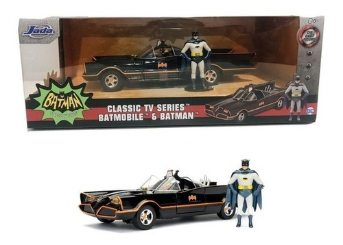 Batmóvel (22 Cm) Batman E Robin Classic Tv Series 1/24 Jada