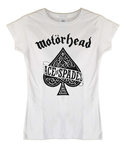 Polera Mujer Motorhead The Ace Of Spades Metal Abominatron