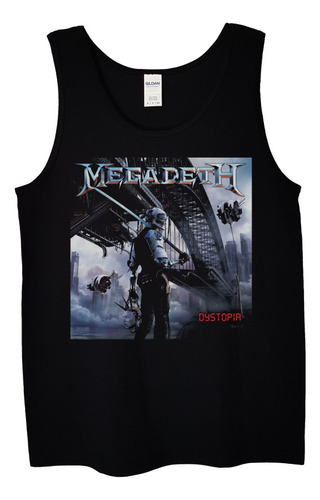 Polera Musculosa Megadeth Dystopia Metal Abominatron