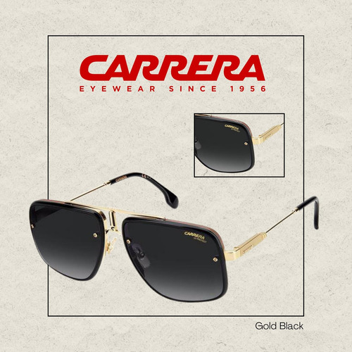 Carrera Glory Ii - Gafas De Sol Rectangulares Para Hombre +