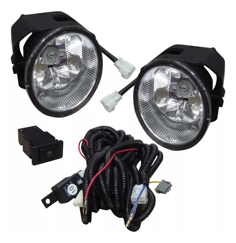 Kit Faros De Niebla Auxiliares Np300 D22 08 10 11 12 13 15