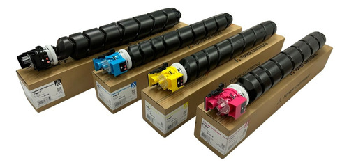 Kit De Toner Cmyk Tk8377 Cet Para Kyocera 3554ci Cyan Magenta Yellow Negro