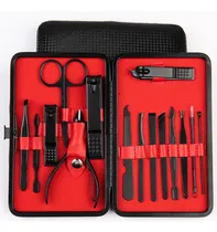 Comprar Set X15 Manicuria Pedicuria  Alicate Estuche Tijera Limas
