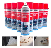 Comprar Wurth Protector Telas Auto Tapiceria Asientos 400 Ml 9 Pzas